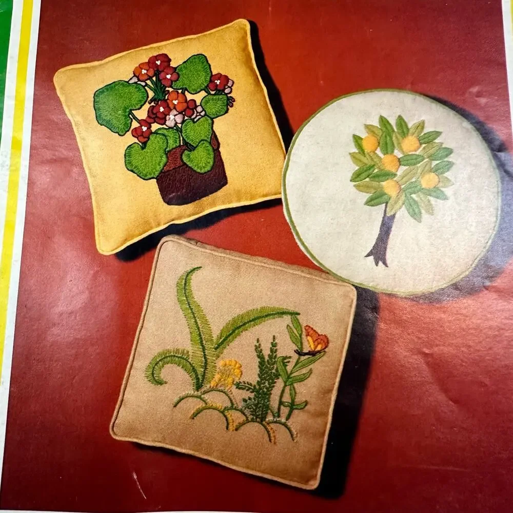 Today's California Crewel Hazel Pearson 1977 Vintage Embroidery Patterns Book